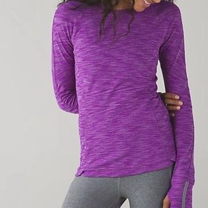 Lululemon Overseas Purple Long Sleeve SIZE 6
